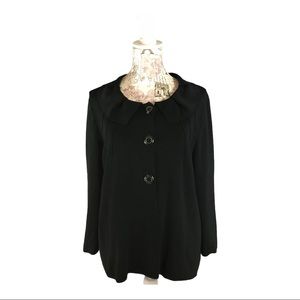 Cable & Gauge Black Cardigan Sweater